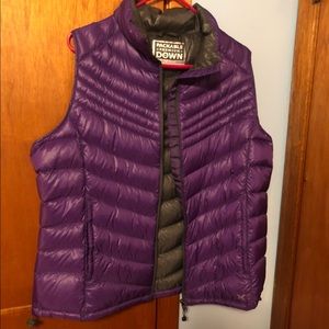 Purple Puffy Vest